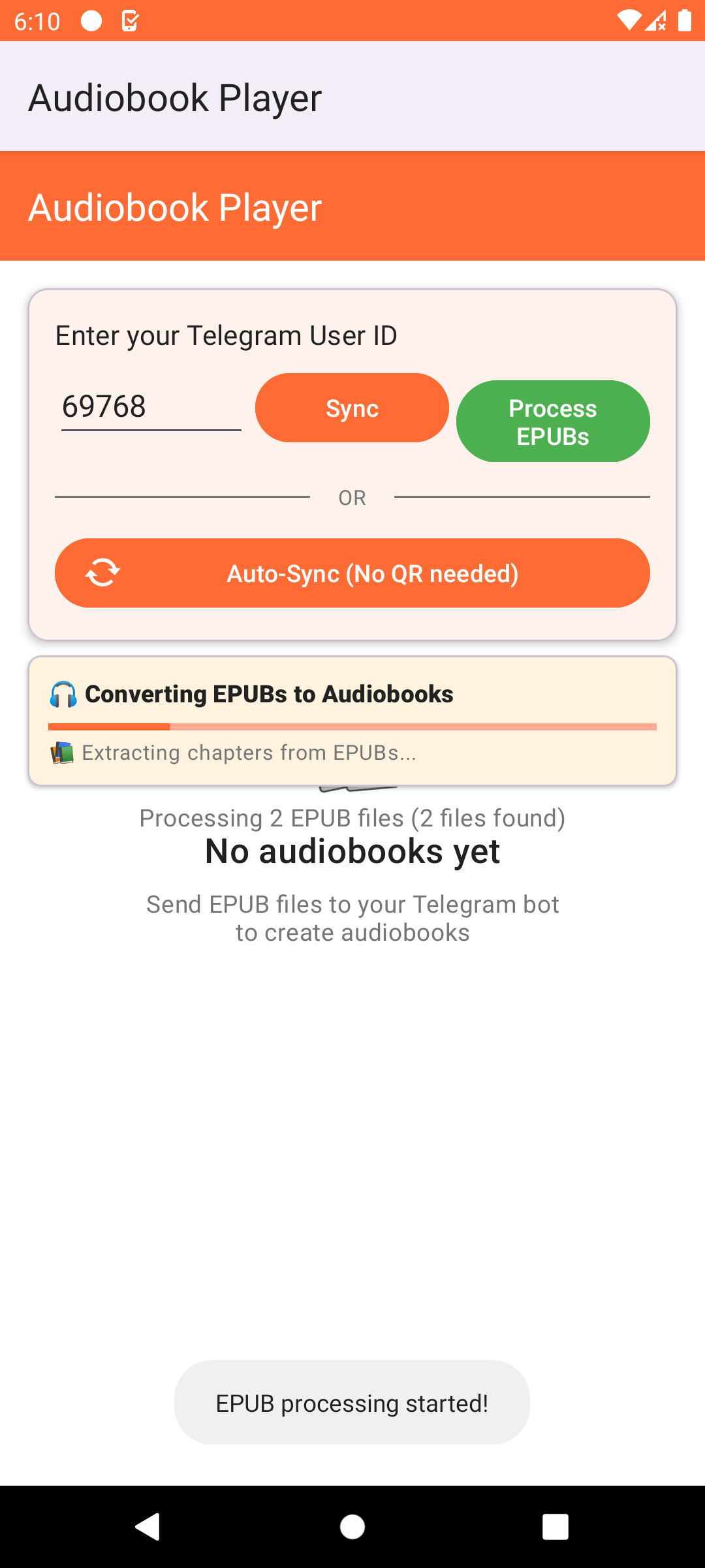 EPUB Reader Configuration